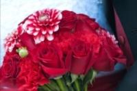 The bridal bouquet, as held during our photo session